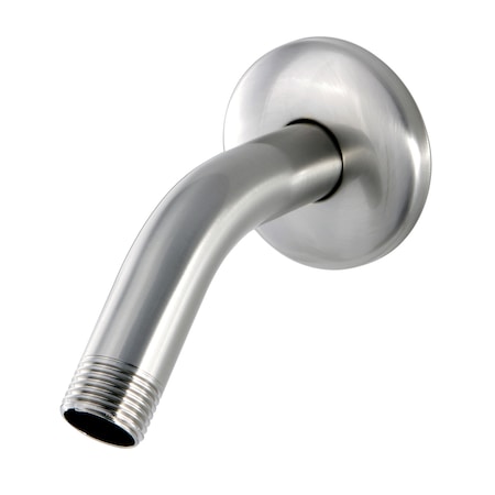 Shower Arms And Flange, Brushed Nickel, Wall Mount